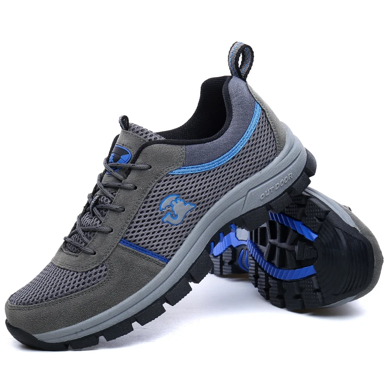 Уличная обувь для пеших прогулок мужская больших размеров 47 сетчатая спортивная