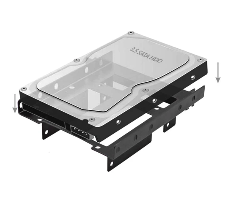 UTHAI G24 PCIe/PCI слот 2," 3,5 дюймов HDD/SSD Монтажный кронштейн-2,5" HDD для PCI слот задняя панель жесткий диск SSD адаптеры