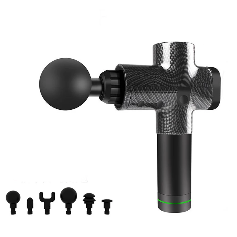 carbon Muscle Massage Gun Body Massager Therapy Massager Exercising Muscle Pain Relief Body Shaping Recovery Muscle Relax Massagea - Цвет: carbon