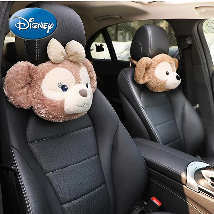 

Disney Duffy Xiong Xue Limei Car Headrest Neck Pillow Cartoon Cute Car Seat Cervical Spine Pillow Car Fatigue Pillow