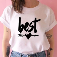 summer fashion shirt letter printed graphic t shirt kawaii women tops base o neck white tees 90s fashion top tees female