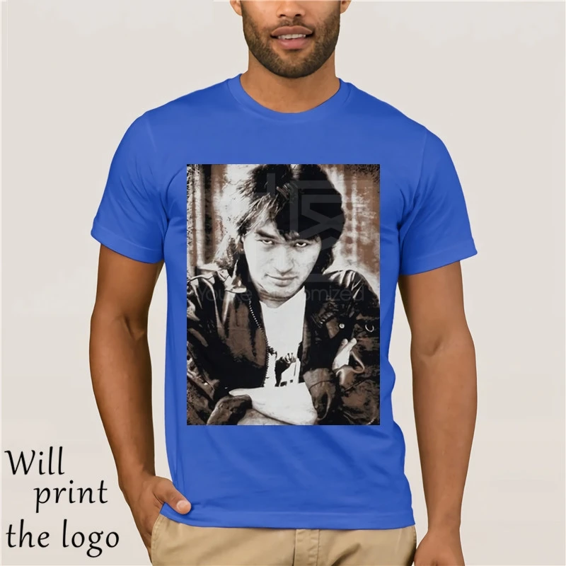 T-shirt KinoPhoto By Victor Tsoi THE LAST HERO V.TsOY Different Size. NEW Cotton T-Shirt Fashion T Shirt Free Shipping shirt | Мужская