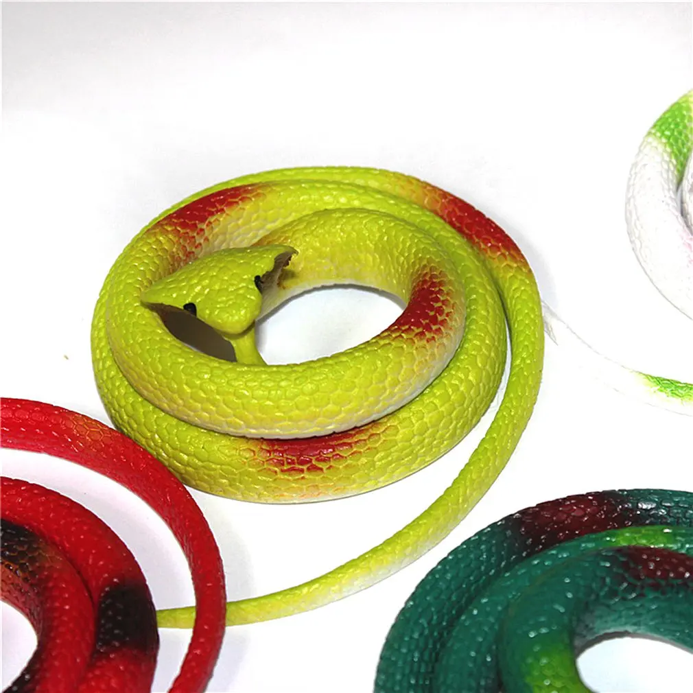 Моделирование резиновая змея моделирование круглая голова Кобра хитрое высокое