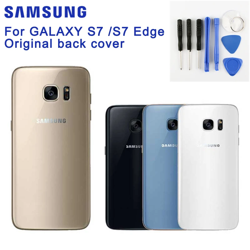 Стеклянная задняя крышка для Samsung GALAXY S7 Edge G9350 G9300 G9308|Бамперы| |