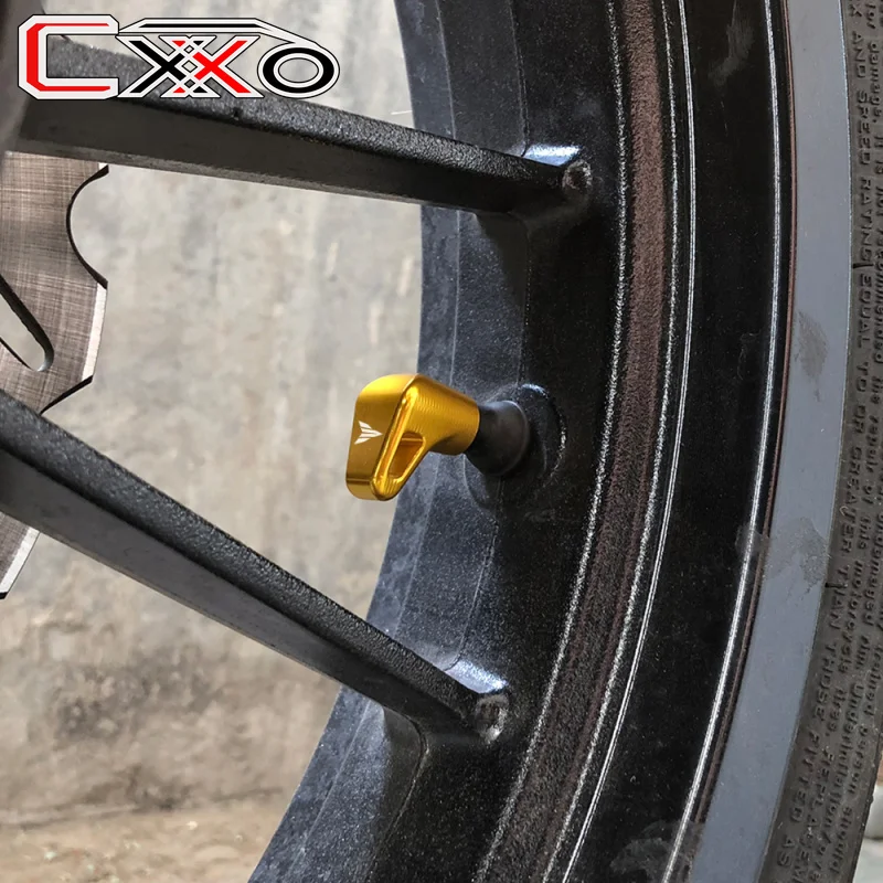 Yamaha MT-07 MT07 MT-09 MT03 MT-10 MT-15 TRACER 700 900 GT Motorbike Valve Caps - Airtight Wheel Tire Covers image 2