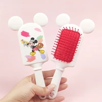 disney mickey minnie comb black and white clor kid air cushion massage comb hair care brushes dress up makeups toy gifts