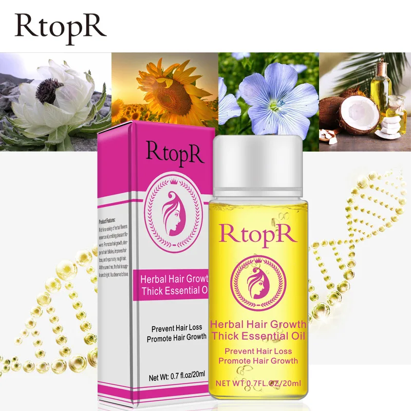 

RtopR Fast Hair Growth Essence Oil Ginger Hair Growth Serum Nourishing Soften Treatment Hair Loss Repair Damaged Hair