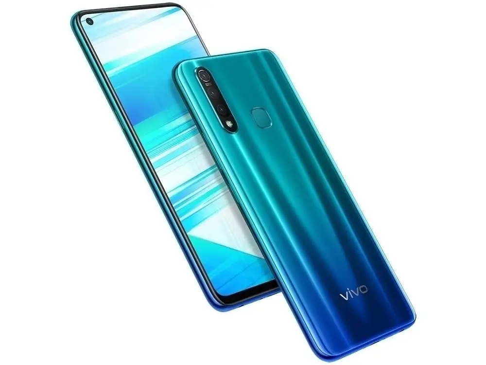 Vivo Z5x смартфон с 5 дюймовым дисплеем восьмиядерным процессором Snapdragon 6 53 ОЗУ ГБ ПЗУ