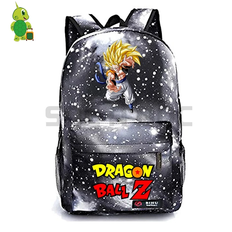11 Mochila Dragon Ball Z рюкзак Goku Super Saiyan для мальчиков и девочек рюкзак для подростков школьные сумки галактика Звездная ночь дорожная сумка - Цвет: 11