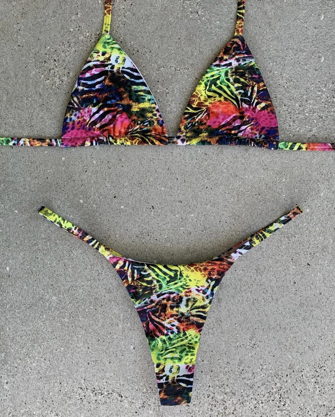 

Sexy Leopard Print Bikini 2021 Women High Cut Push Up Bra Tie Dye Swimsuit Female Bandage Bathing Suit Thong Swimwear Biquini