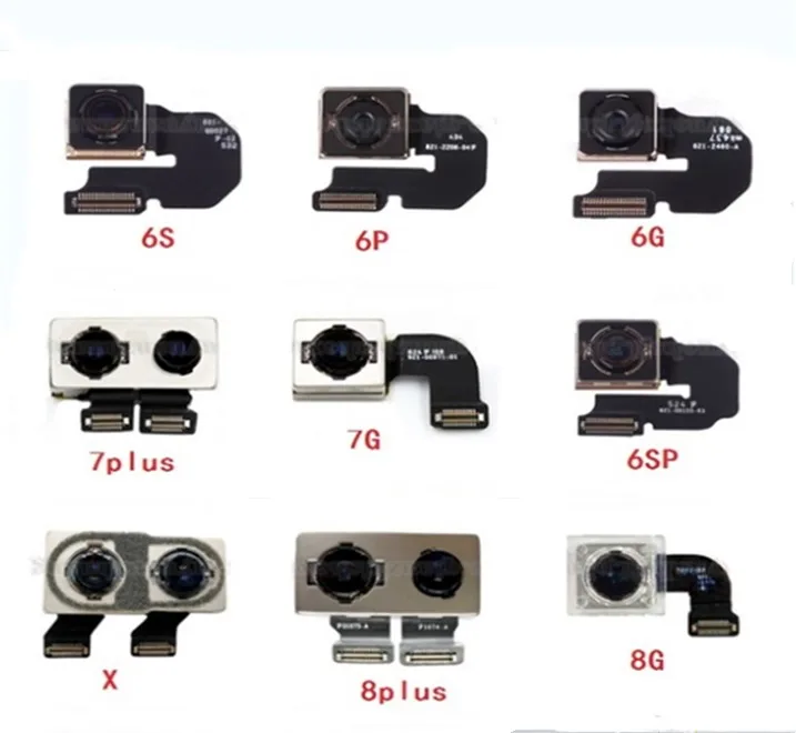 Оригинальная тестовая задняя камера с модулем вспышки гибкий кабель датчиком