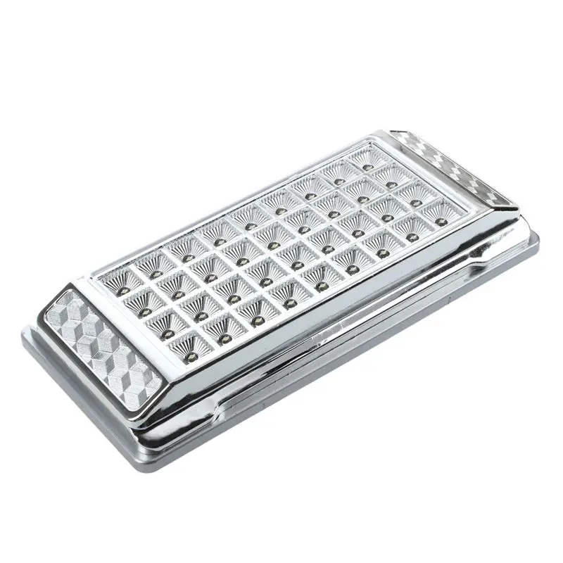 

Белый автомобильный купол 36 светодиодов потолочный светильник для крыши интерьерный светильник 12 в серебристый