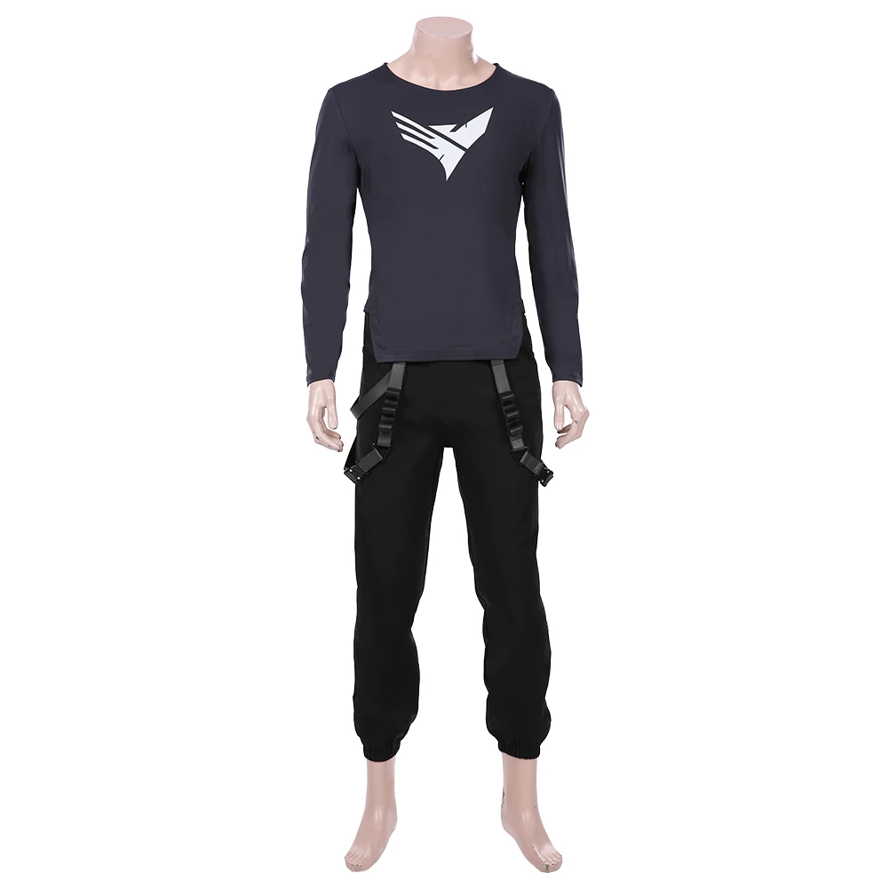 Игра Valorant-феникс Косплэй костюм Для мужчин комплект из куртки и штанов