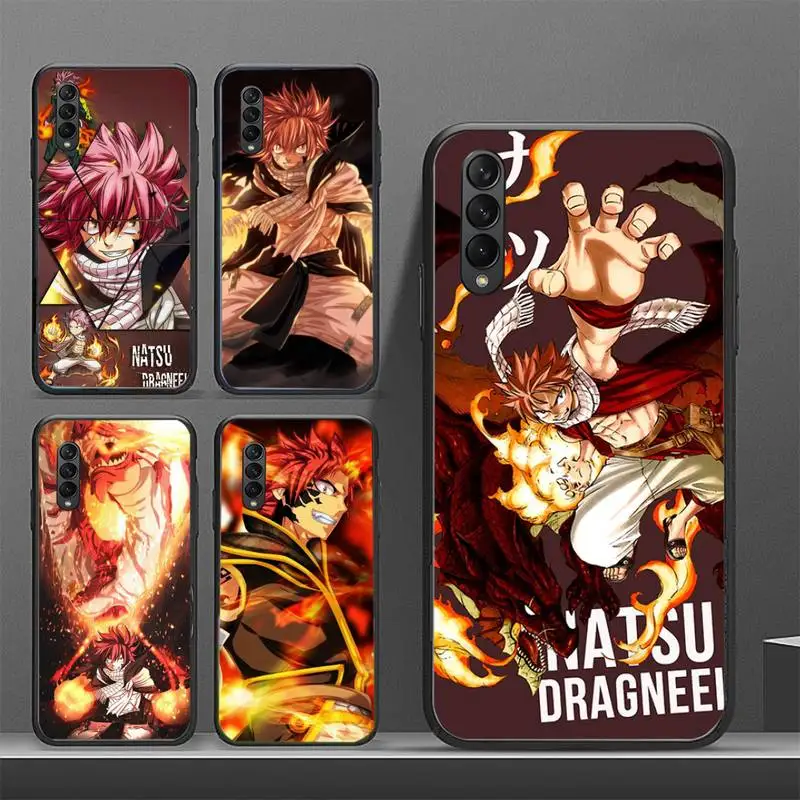 

Fairy Tail Natsu Dragneel Fire Phone Case for Galaxy J2pro J4 J5 J6 J7 J5prime J72016 J82018 M10 M20 M30 funda Cover