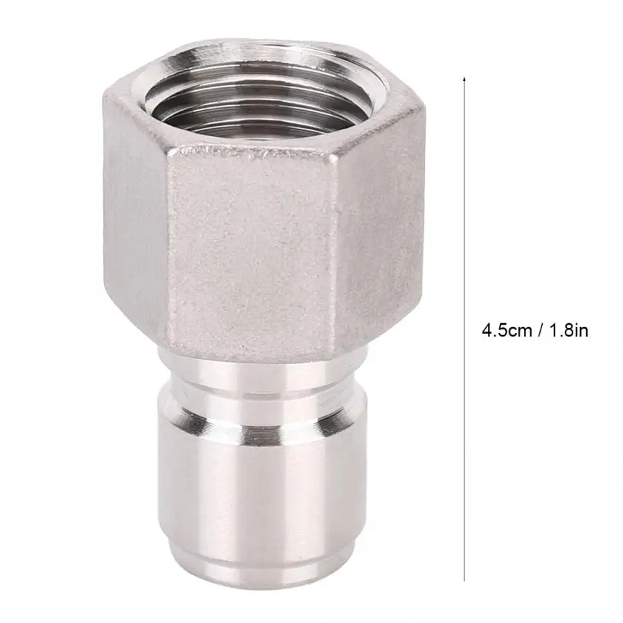 Homebrew 2Pcs Stainless Steel Quick Connector Beer Fitting Accessories 1/2in Male Gun | Дом и сад