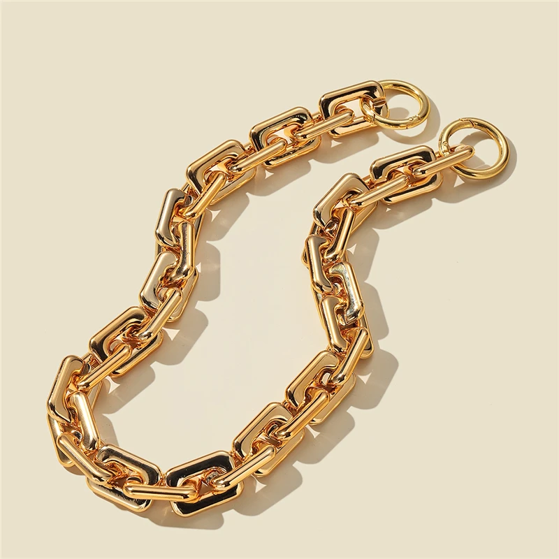 Женская сумка на одно плечо цепочка аксессуары Золотая сменная неувядающая