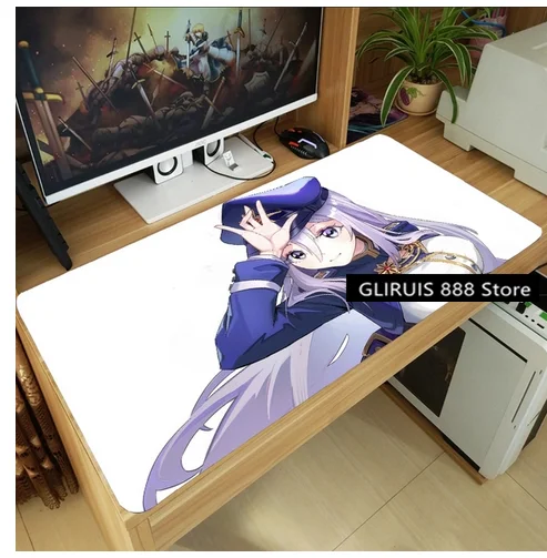 Коврик для мыши Vladilena с аниме 86-восемьдесят Six Milize Shinei нузен утолщенный игровой