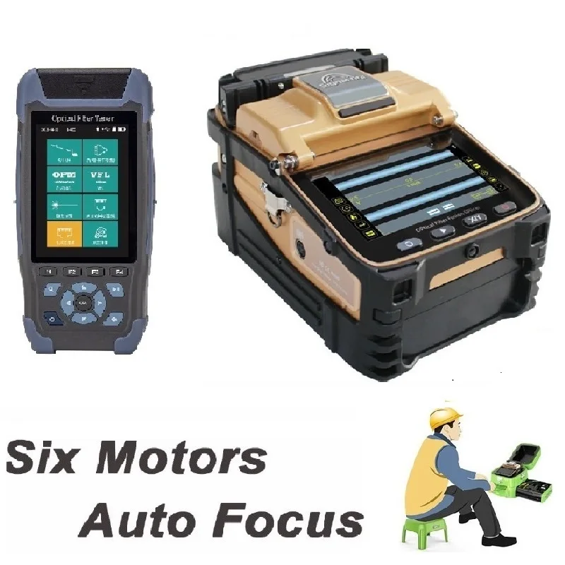 AI-8C FTTH машина для сращивания оптического волокна волоконно-оптический сварочный