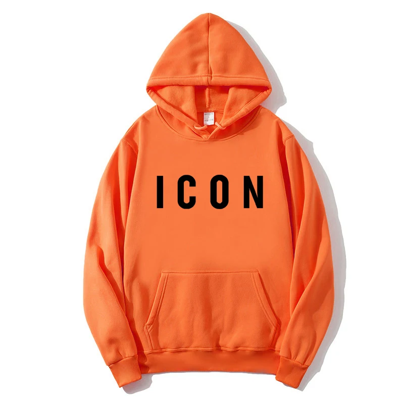

2021 Men's and Women's Hoodies Hip-hop Letters Autumn and Winter ICON Printed Design Hoodies Hooded Pullovers Long-sleeved Sweat
