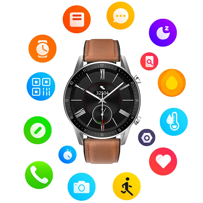 

Ipbzhe Smart Watch Men Bluetooth Call 2021 Android Business Reloj Inteligente Smart Watch ECG Smartwatch For IOS Iphone Huawei