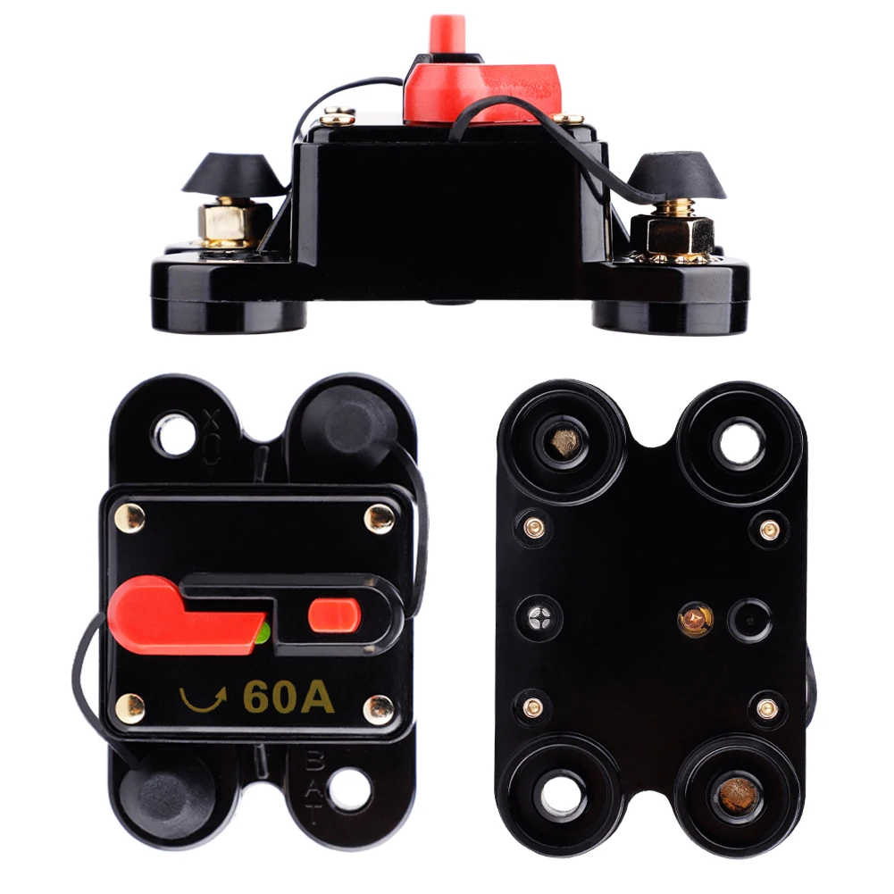 12V-24V DC домашняя Солнечная система водонепроницаемый автоматический выключатель