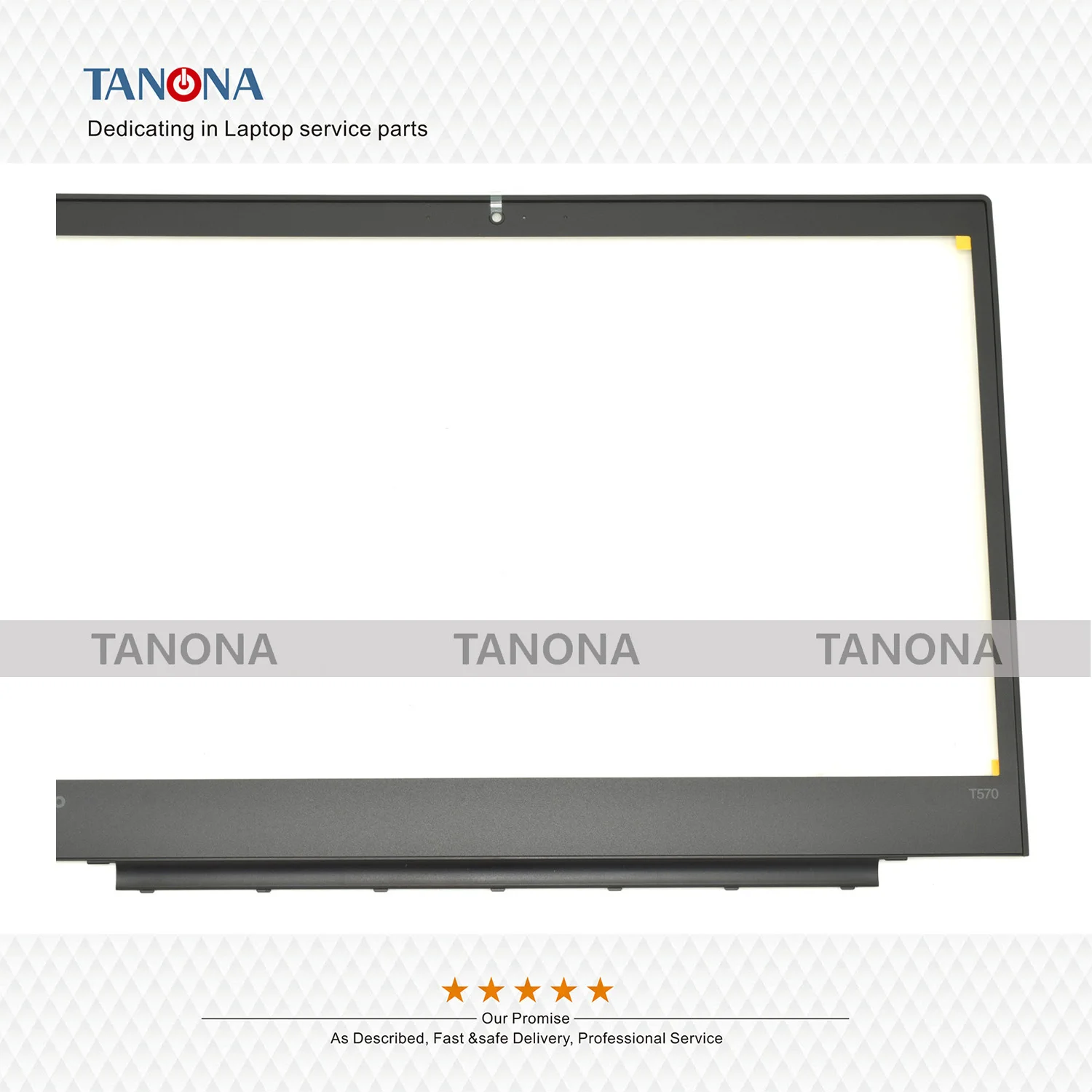 Оригинальный Новый 01ER036 черный для Lenovo ThinkPad T570 LCD Безель экран передняя крышка CAM