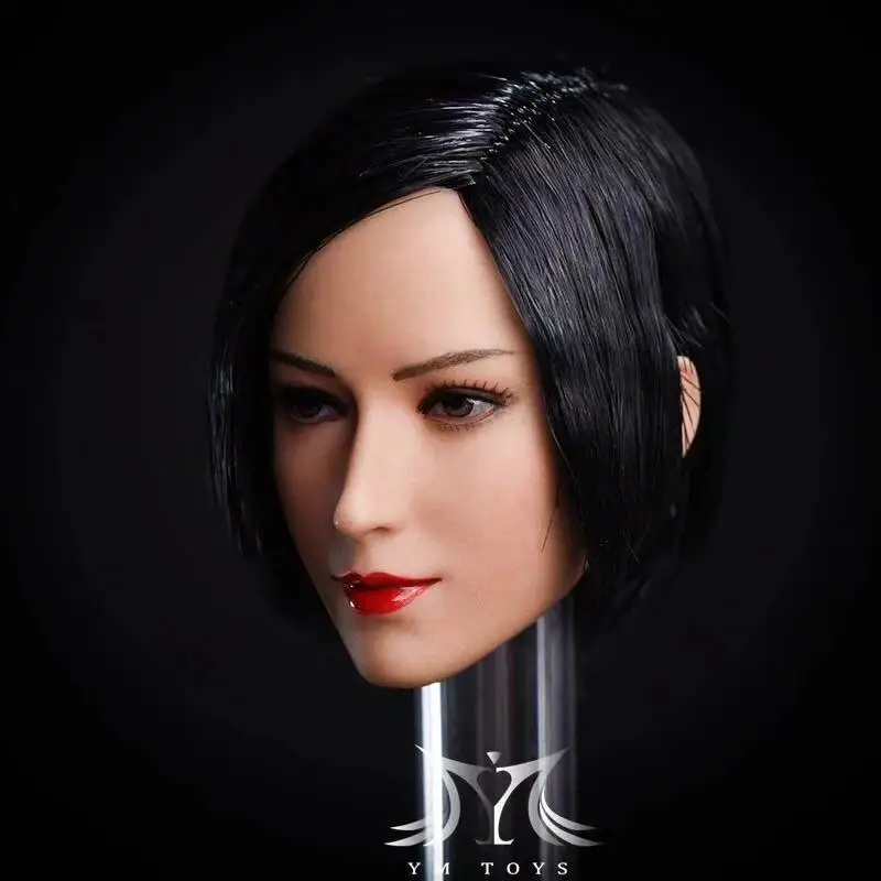 Масштаб 1/6 женский аксессуар для фигуры азиатская Косметическая голова
