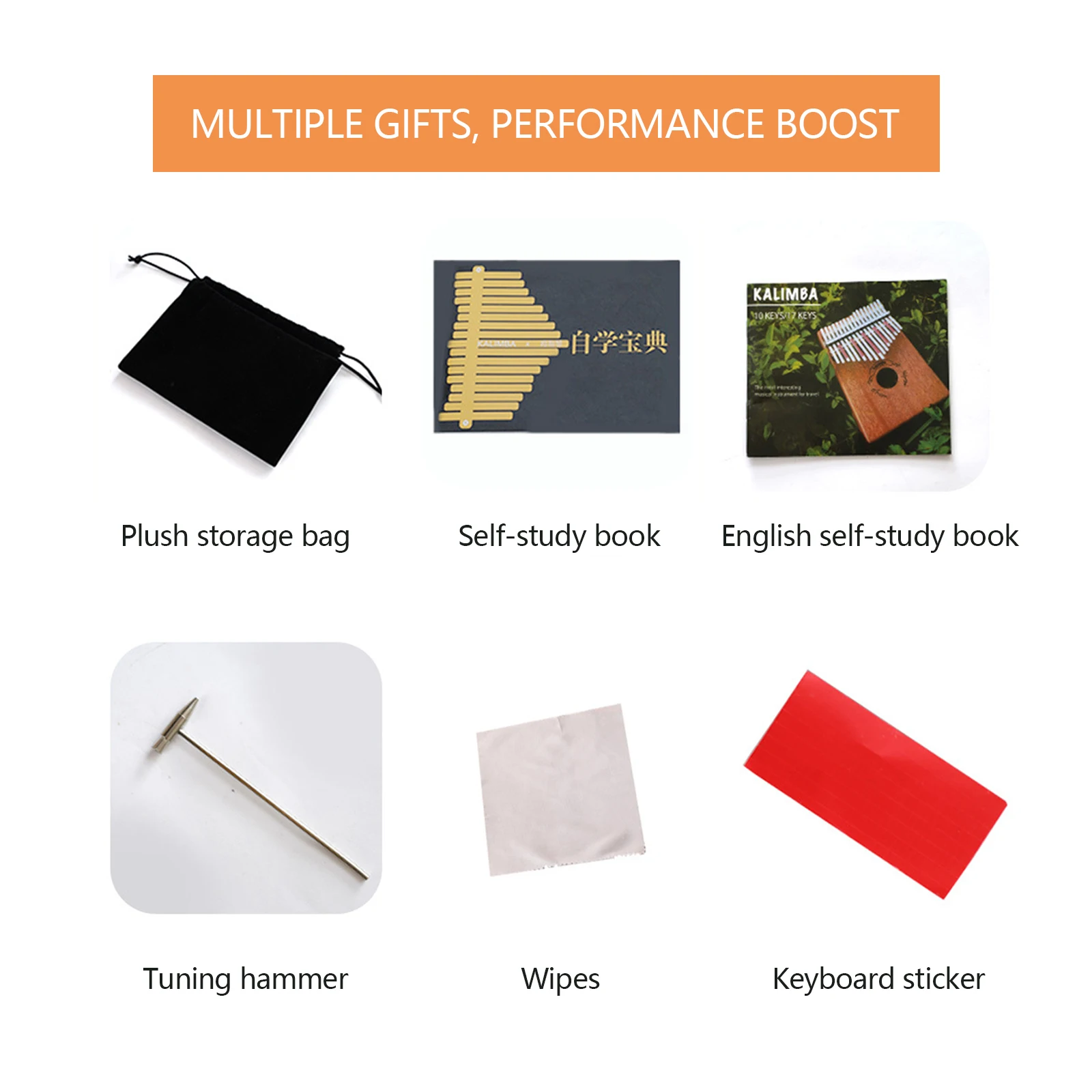 Высококачественное деревянное пальцевое пианино Kalimba с 17 клавишами музыкальные