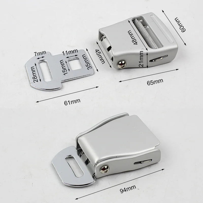 Высокая прочность летательный аппарат алюминиевый замок ремня безопасности