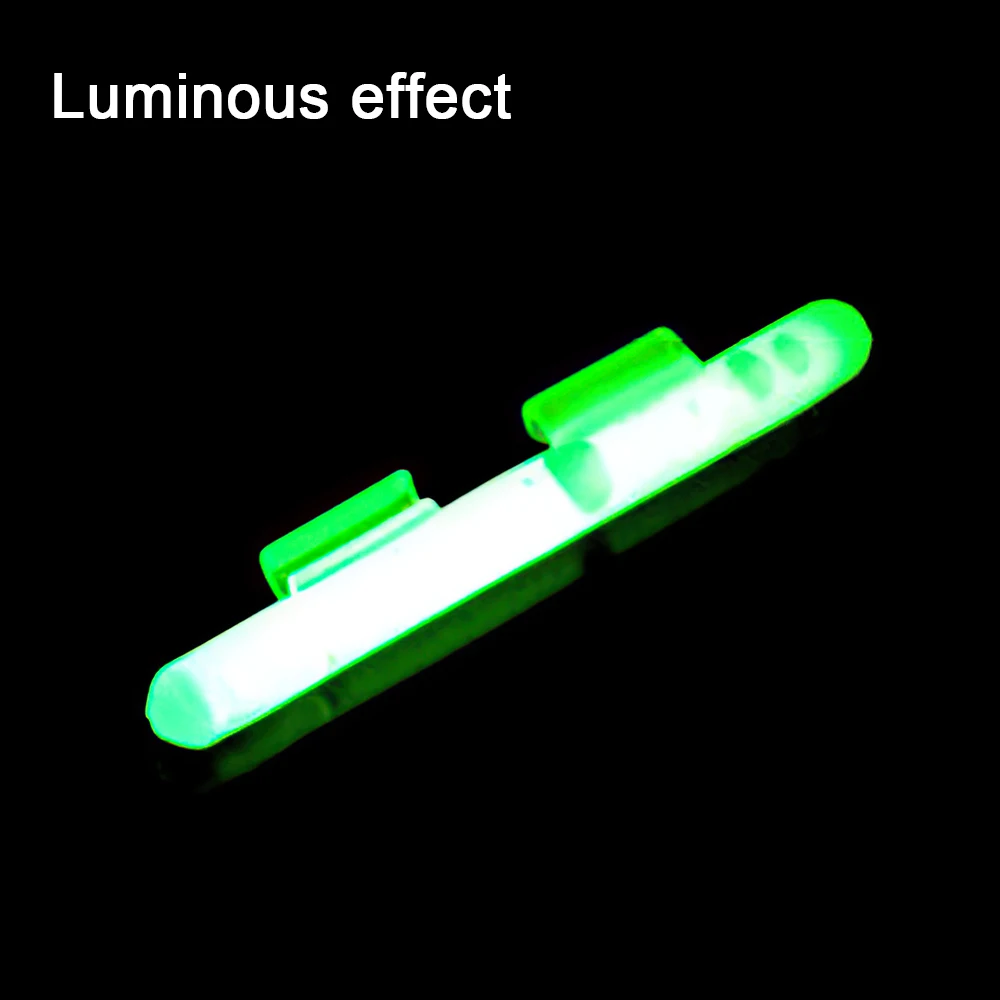 10PCS(5bags) Fishing Glow Sticks Luminous Fishing Fluorescent Night Fishing Lighting Stick Clip On Dark Glow Stick S M L XL