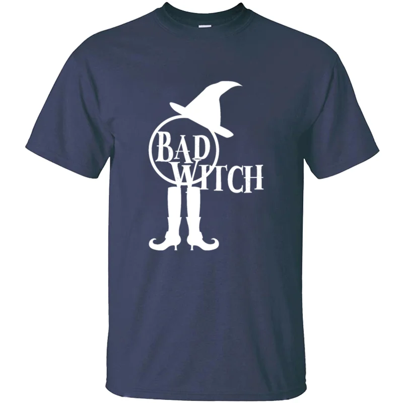 

Винтаж Bad Witch Girl Сексуальная любовь Хэллоуин футболка круглый вырез Мужская футболка короткий рукав Известный хип-хоп