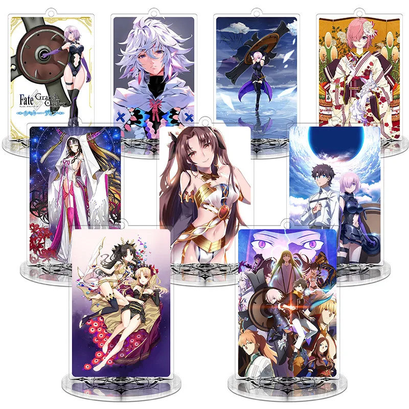 

Anime Fate/Grand Order Mash Kyrielight Acrylic Stand Figure Model Plate Display Desktop Decor Cosplay Cartoon Christmas Gifts