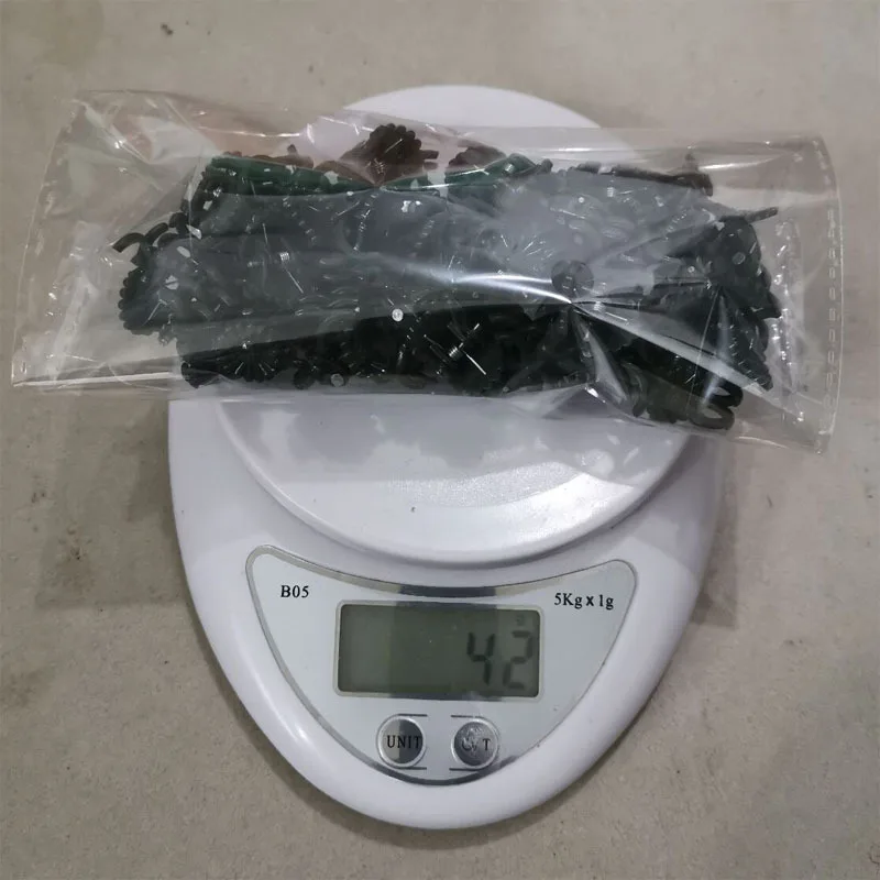 50 шт./упак. лоза Пластик зажимы для подвешивания стеблей украшения Орхидея