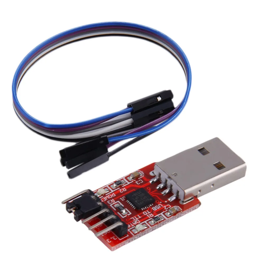 USB для ttl UART 6PIN модуль последовательный преобразователь CP2102 STC PRGMR Бесплатный