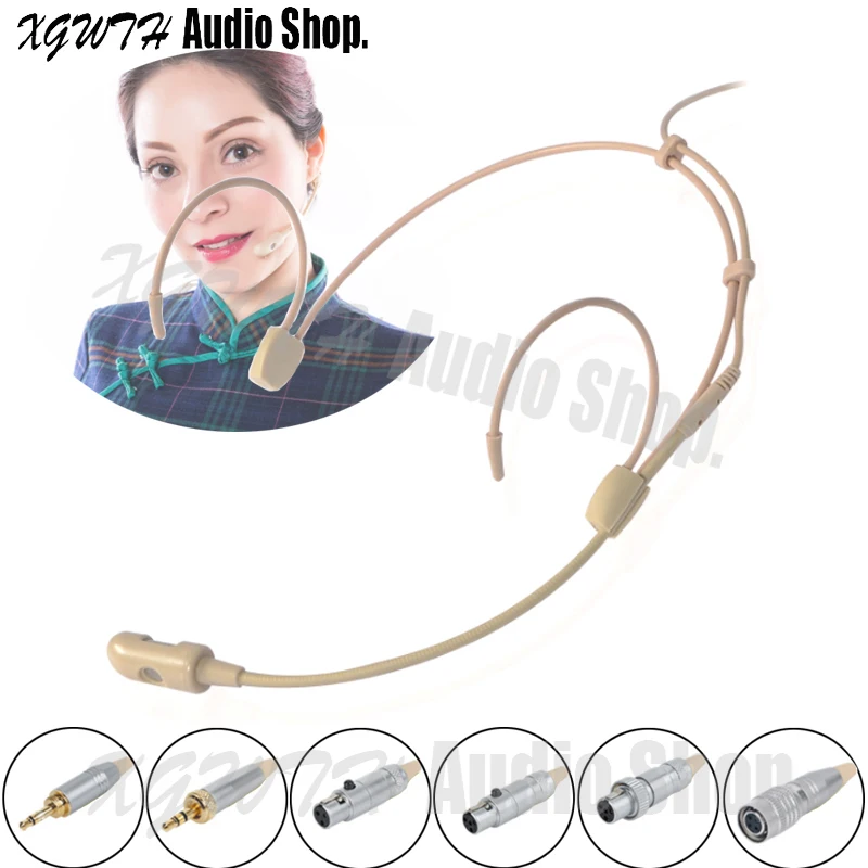 Конденсаторная гарнитура с гиперкардиоидным микрофоном микрофон для Sennheiser EW 100