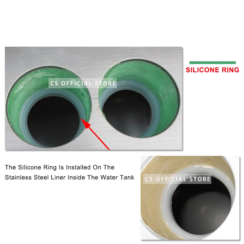 

20PCS/Lot 47mm 58mm 70mm Silicone Silica Gel Sealing 0 Ring For Solar Water Heater Vacuum Tube