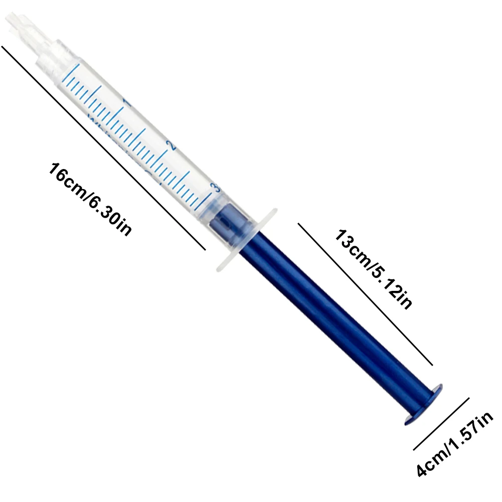 

Teeth Whitening Kit Oral Whitening System Gel Syringes Kit Teeth Whitener Dental Bleaching System Oral Gel Kit Tooth 10PCS