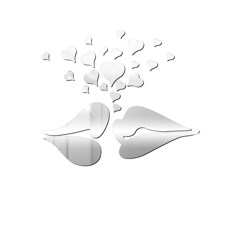 

Self-adhesive Acrylic Three-dimensional Wall Stickers Mirror Decoration Bedroom Living Room TV Background Wall Stickers