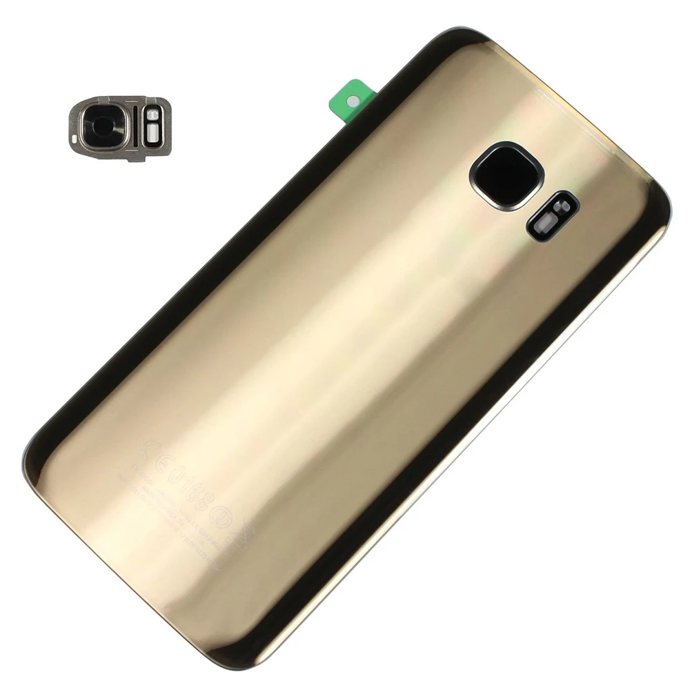 5 шт. Задняя крышка батареи для Samsung Galaxy S7 Edge G930 G935 запасные части корпуса дверей с