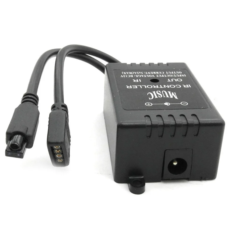 DC 12V 24V светодиодный контроллер пульт дистанционного управления звуковой датчик