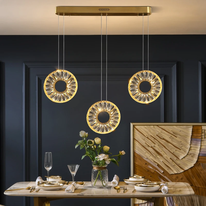 Светодиодный круглый потолочный светильник в скандинавском стиле роскошная