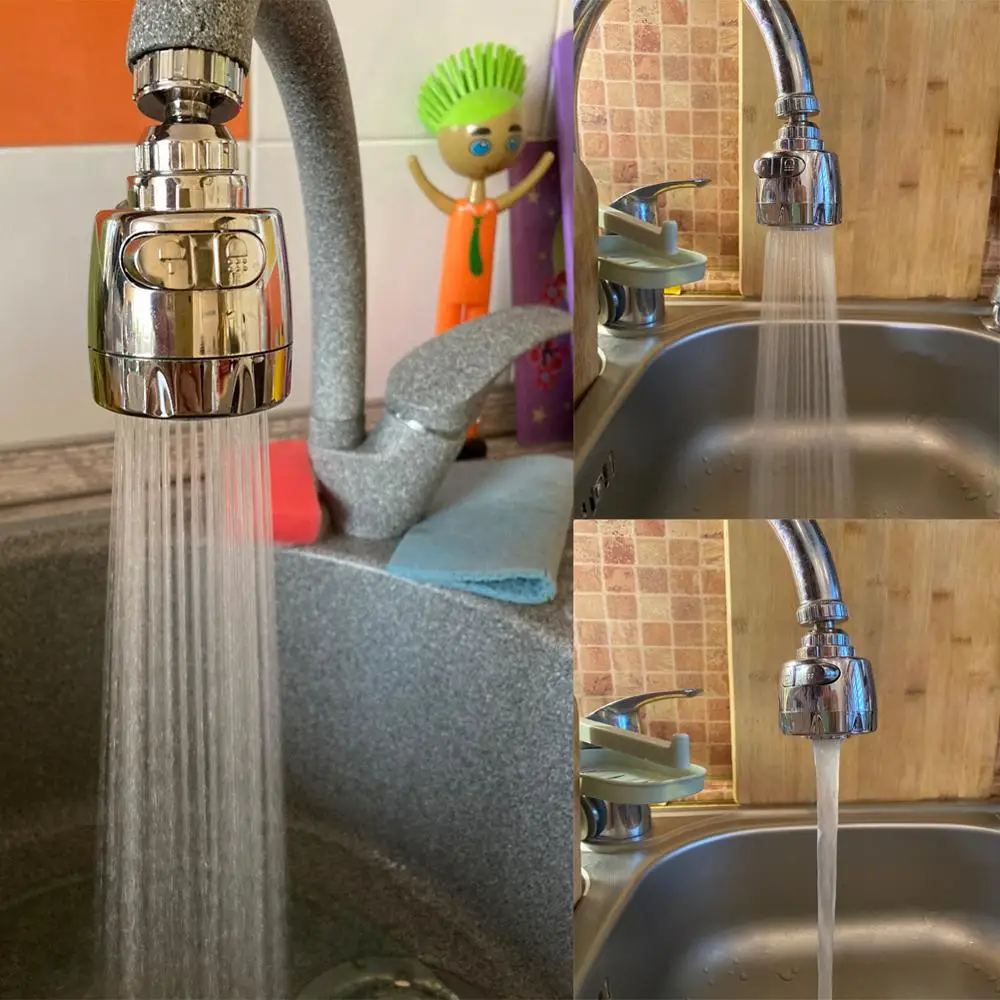 Сопло для кухонного смесителя аэратора адаптер поворот на 360 градусов экономия