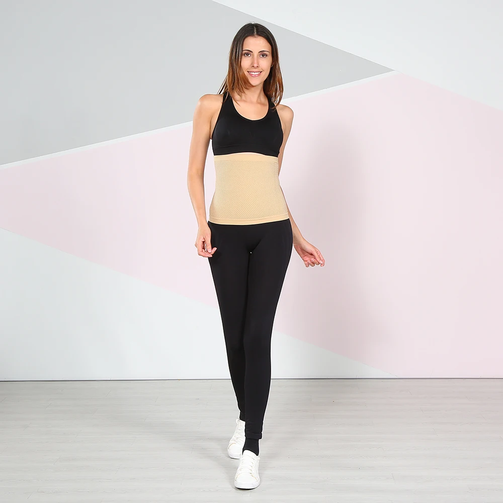 Бесшовный пояс для послеродового восстановления 2 в 1 обертывания подтягивания