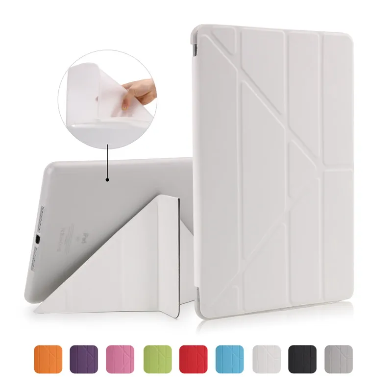 Чехол для нового ipad 9,7 дюймов, для ipad модели A1822 A1823 A1893 A1954 Мягкий ТПУ чехол-накладка силиконовый Magentice Smart cover