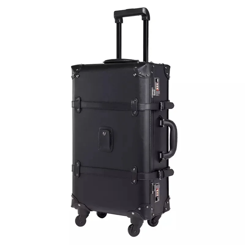 Чемодан на колесиках в стиле ретро 20/24 дюйма|Чемодан колесиках| |