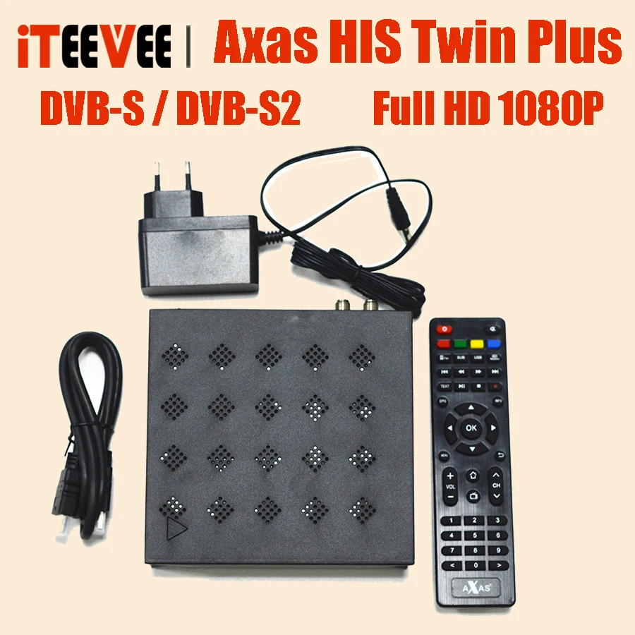 Спутниковый ресивер Full HD 5 шт. с 2x DVB-S2 SAT тюнером установленным Axas HIS Twin PLUS Linux E2 Open ATV