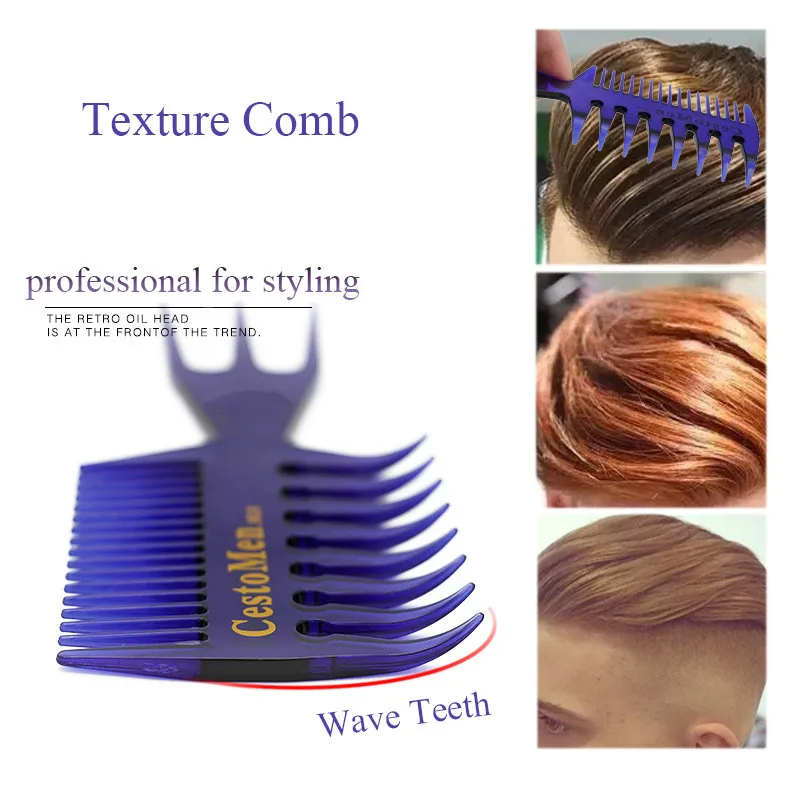 Парикмахерская Профессиональная Мужская расческа масло парикмахерская с