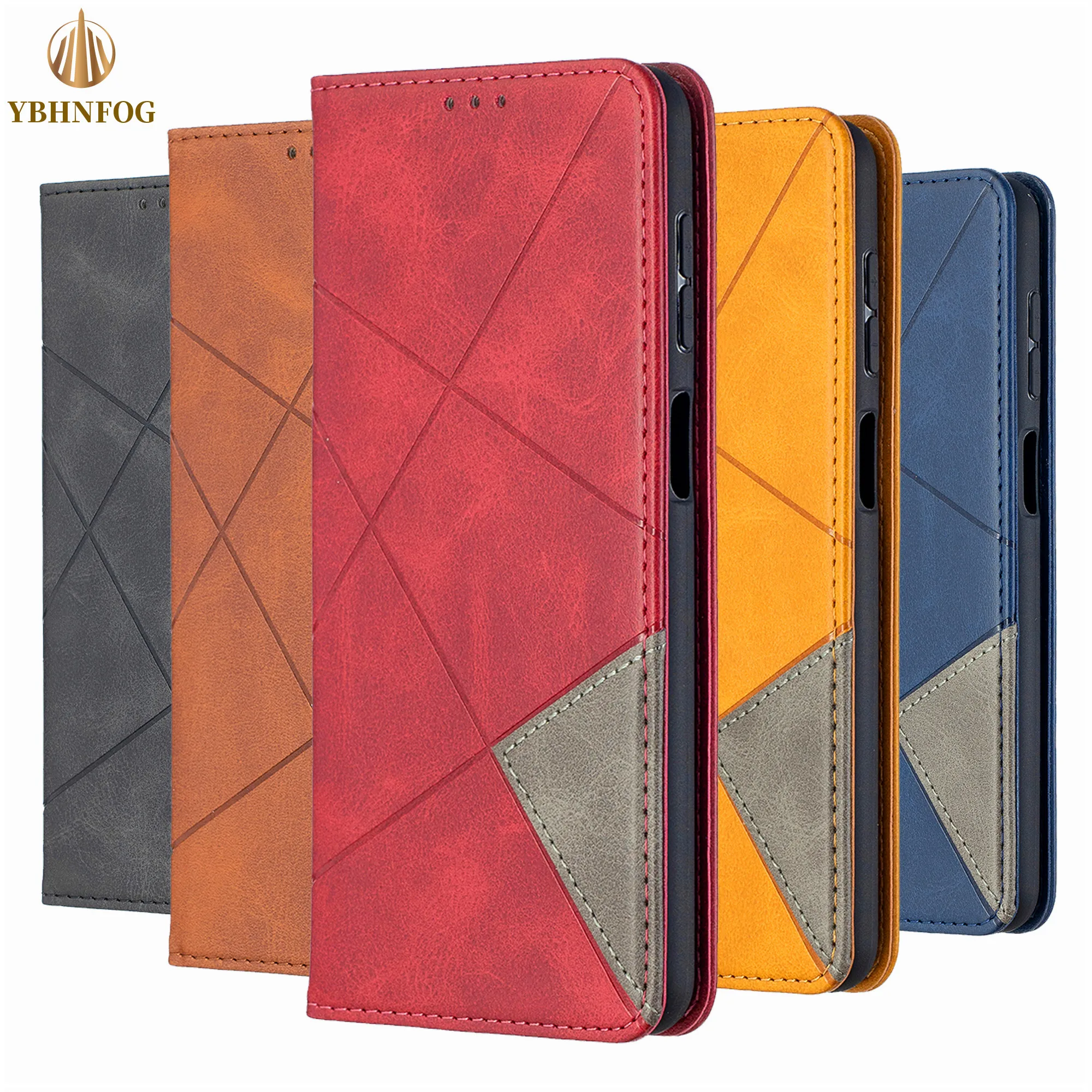 

Magnetic Splicing Leather Flip Case For Xiaomi 10T Lite POCO M3 F3 X3 NFC Mi 11i 9T 10T Note 10 CC9Pro Holder Wallet Stand Cover
