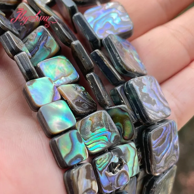 Бусины квадратные незакрепленные 8/10/12 мм 15 дюймов | Украшения и аксессуары