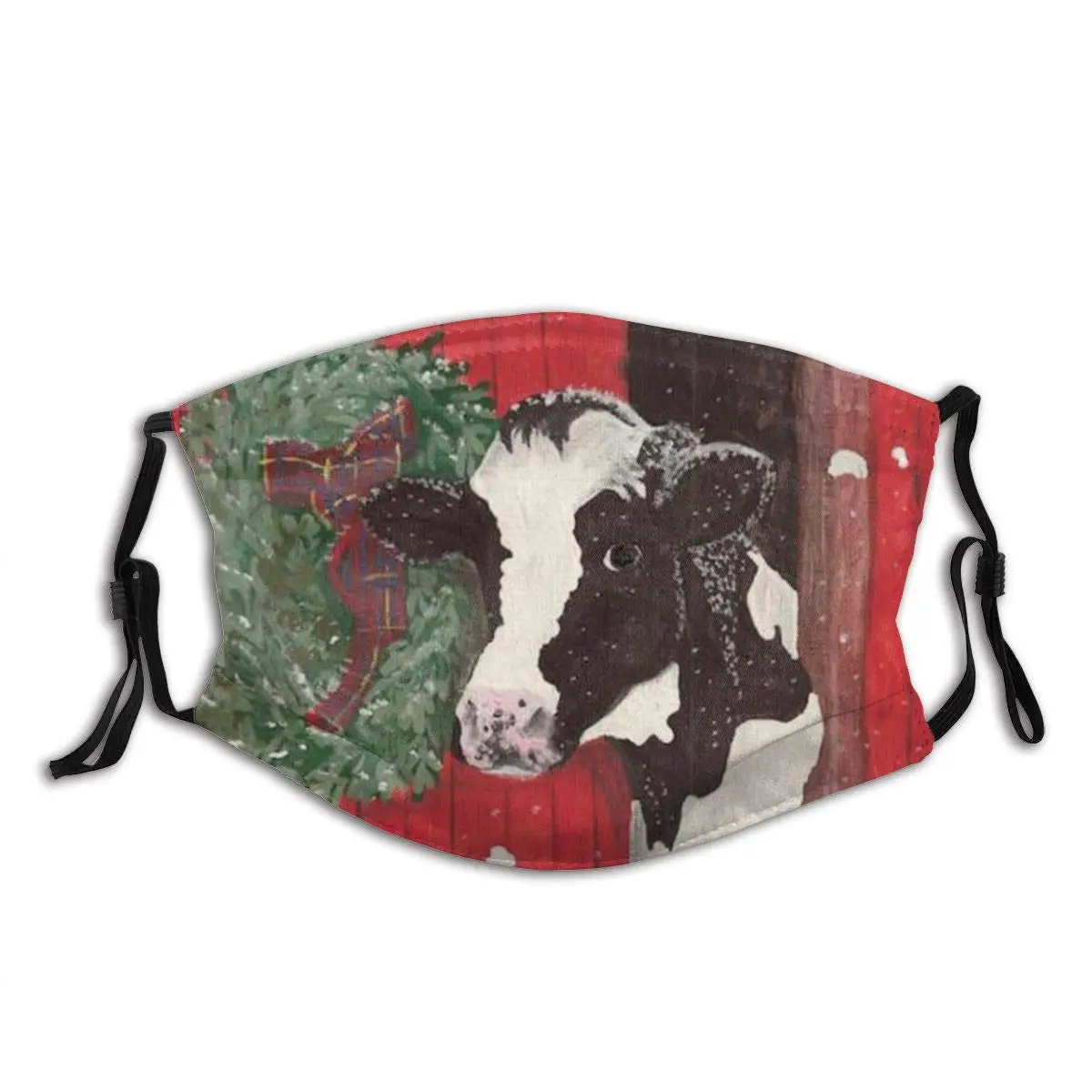 

Holstein Cow Cute Black Washable Cloth Face Mask Reusable Outdoor Fashion for Men Women Kids
